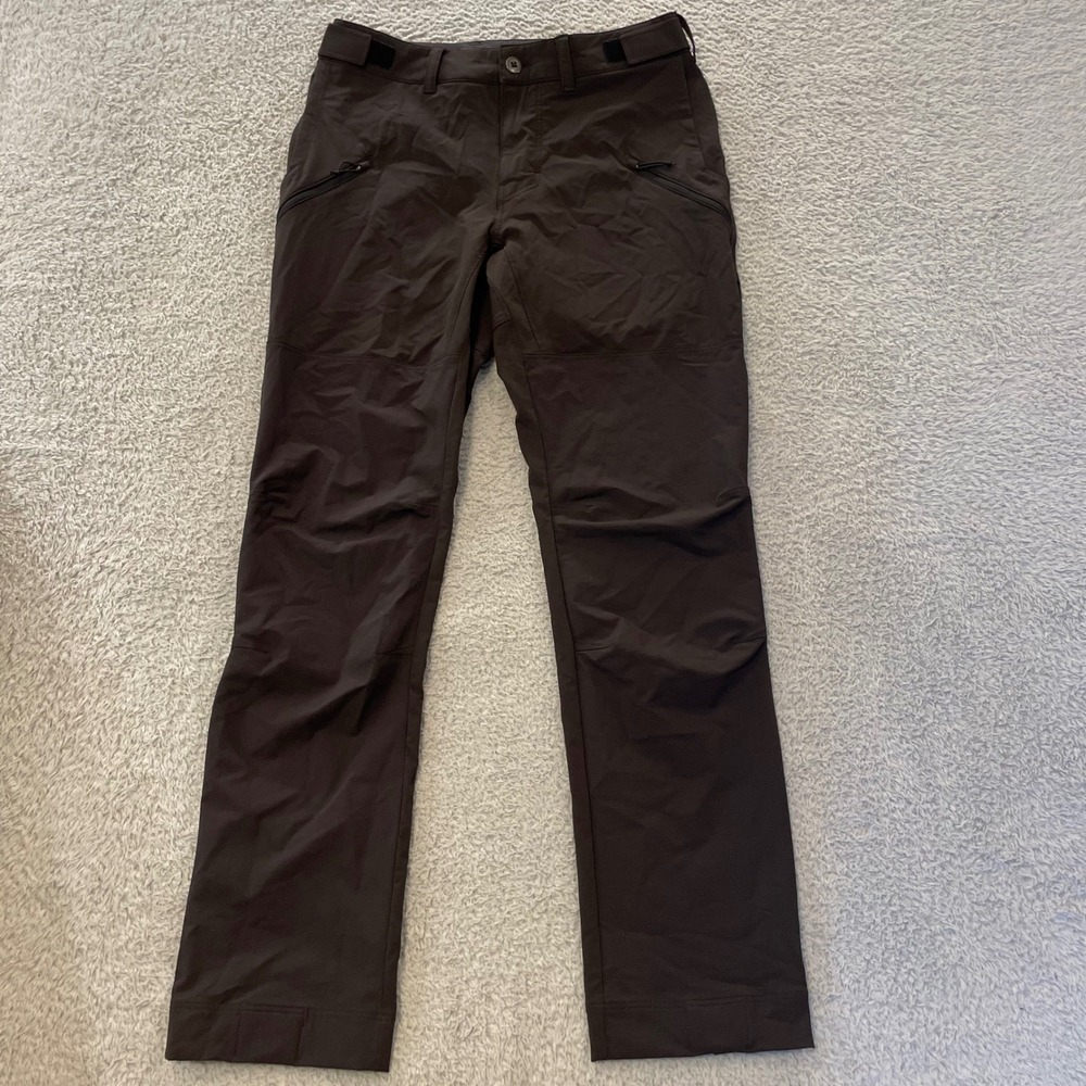 Patagonia Point Peak Trail Pants Womens 8 Hiking Nylon Side Adjusters DWR 21155